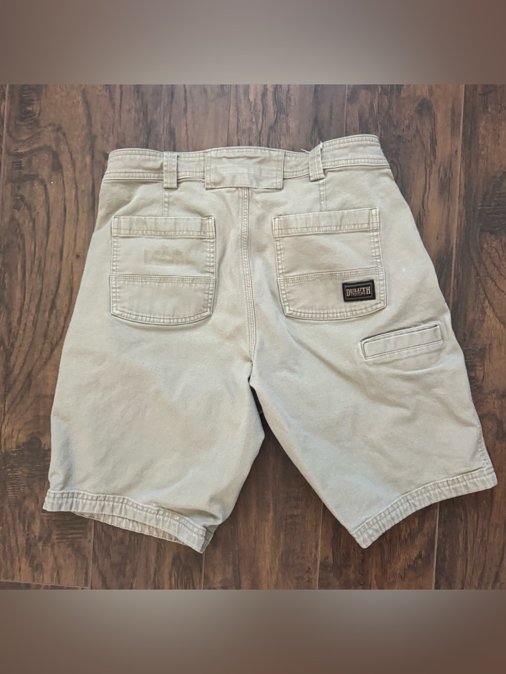 Duluth Size 34 Tan Relaxed Fit Cargo Shorts